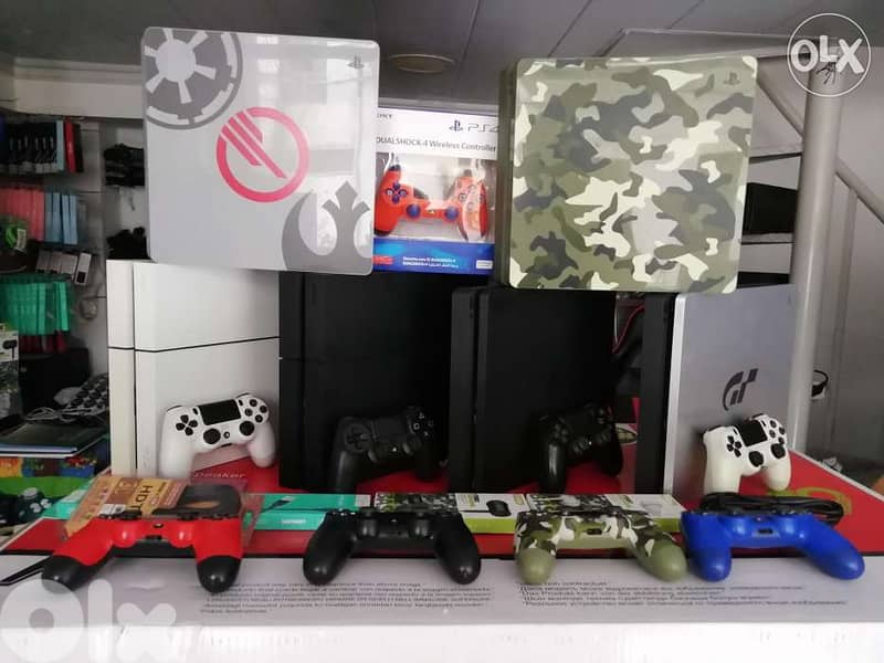 Ps4 fat. Slim. Pro with official warranty 2