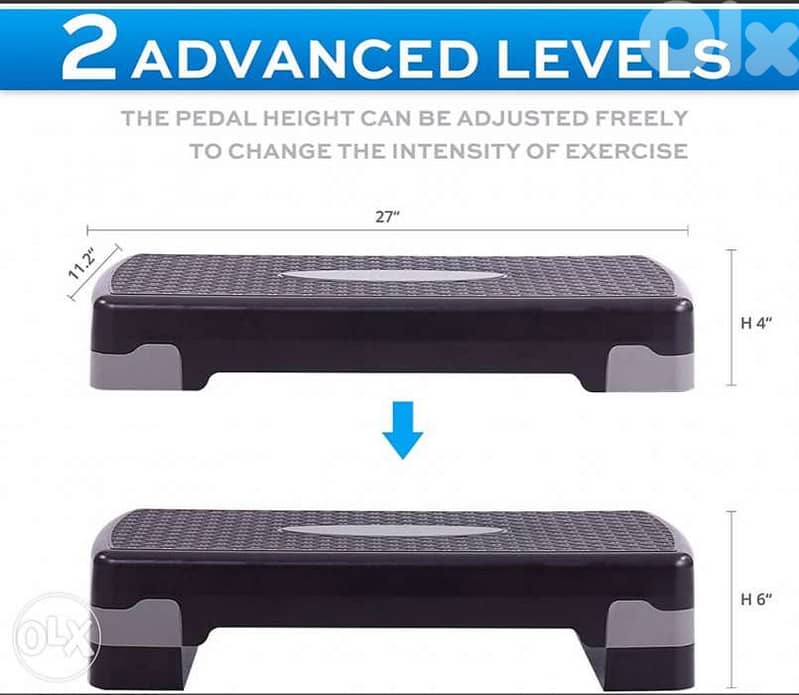 Steppers for Exercise,Home Gym Exercise Fitness Accessories,Aerobic St 3