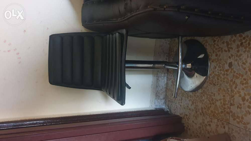 bar chair not used high quality leather 0