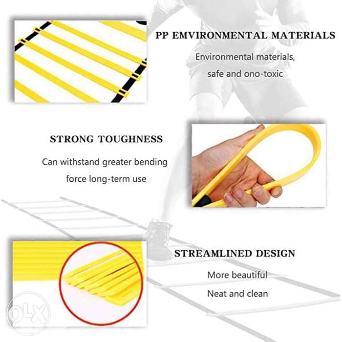 Agility Ladder 5m/8m with Carrying Bag 3