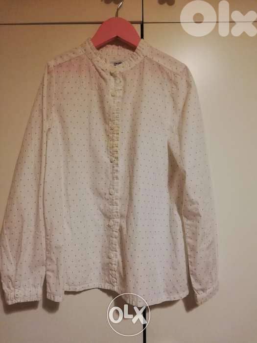 Okaidi shirt with small stars 0