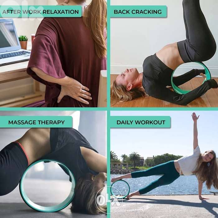 Fitness Pilates Yoga Wheel 2