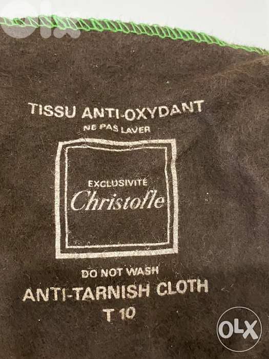 verry rare Christofle big serving tray with handles with box 2