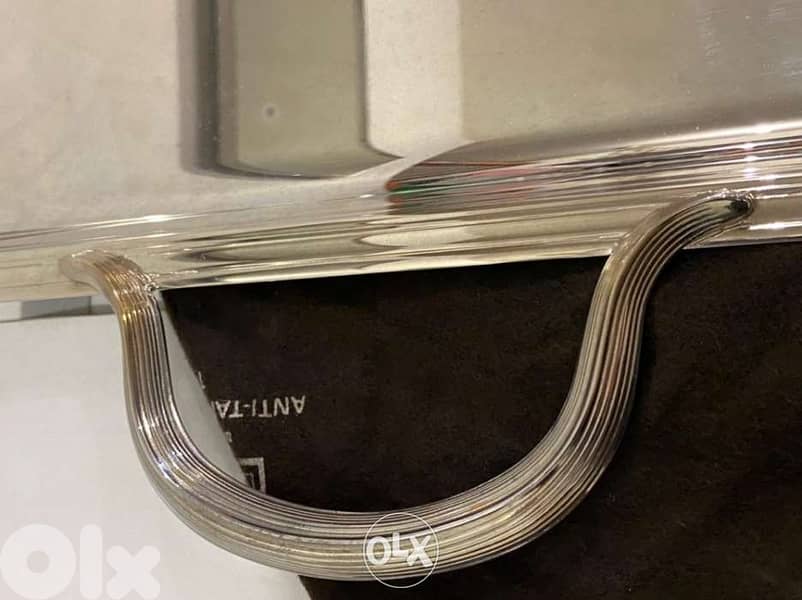 verry rare Christofle big serving tray with handles with box 5