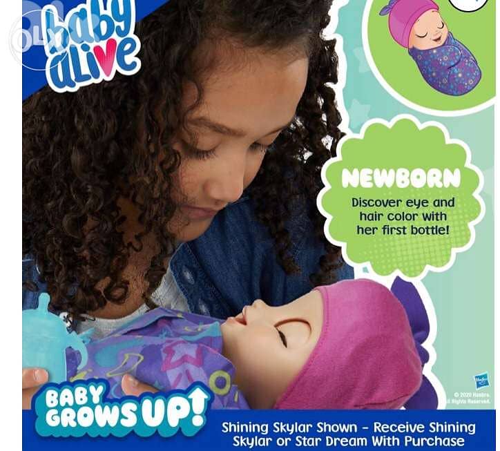 Baby Alive Baby Grows Up Growing and Talking Baby Doll, 1 Surprise Dol 3