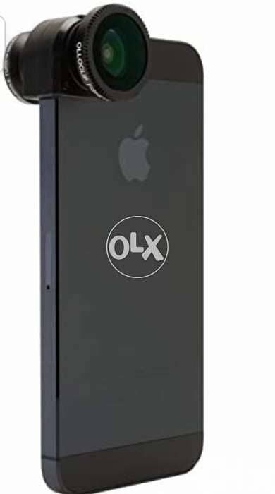 Apple ollo clip Cam Fish eye - Macro- wide angle fits on iphone 5/5S 7