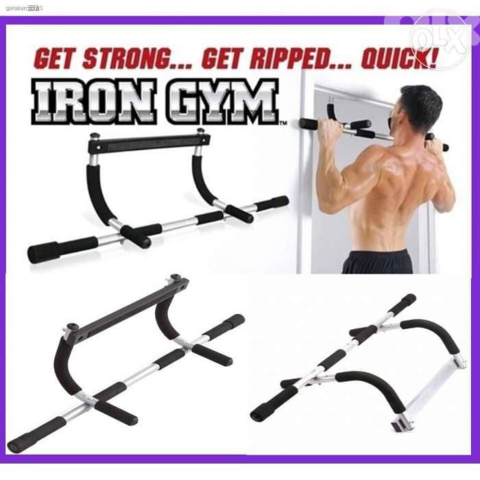Gym Total Upper Body Workout Bar Home Pull up Work 0