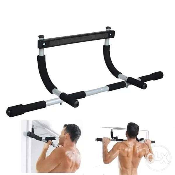 Gym Total Upper Body Workout Bar Home Pull up Work 1