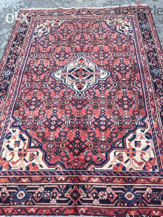 سجاد عجمي . شغل يدوي صوف200/140. tapis. persian Carpet. Hand made 3