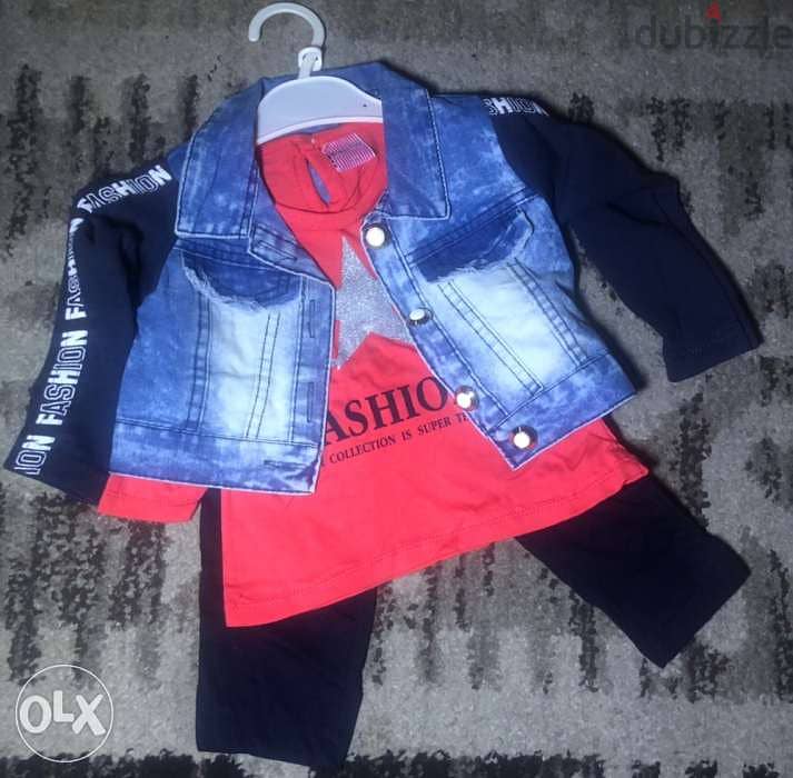 baby / kids clothing, set of 3 pieces, size 1 year 3
