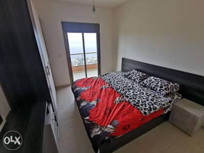 Halat furnished appa for rent 120m 2 bed New furnished for 500$