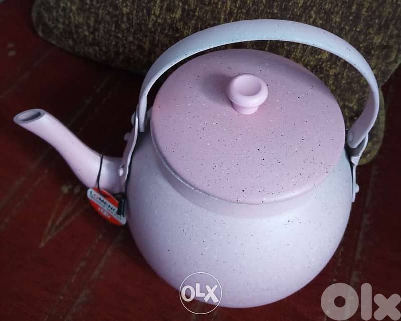 Original Lomenox granite marble teapot 1