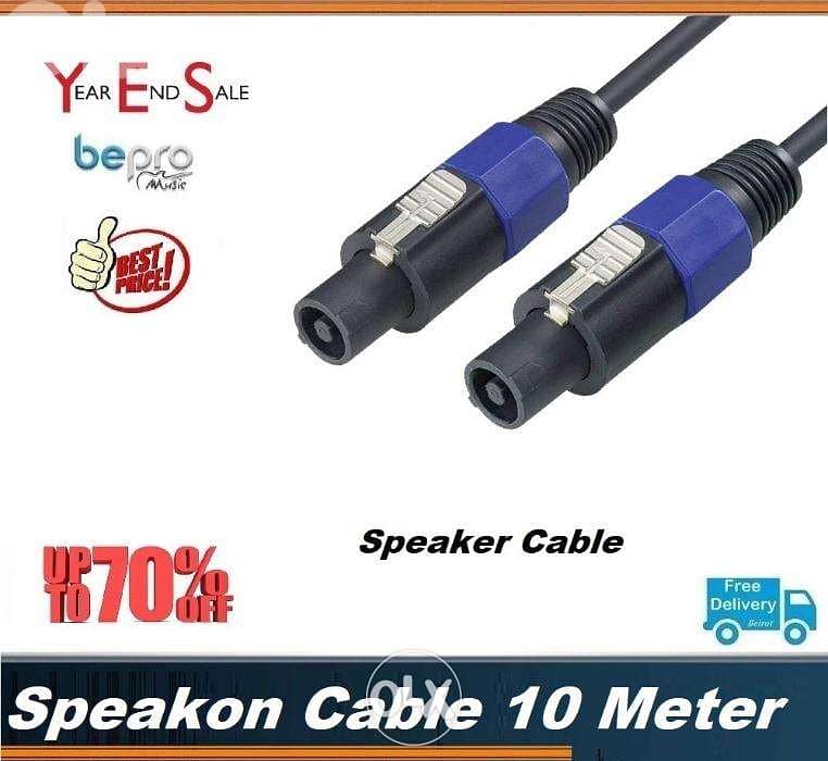 Speaker Cable 10 Meter , Speakon Cable 0
