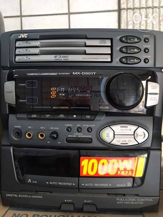 jvc radio 1000 watt 1