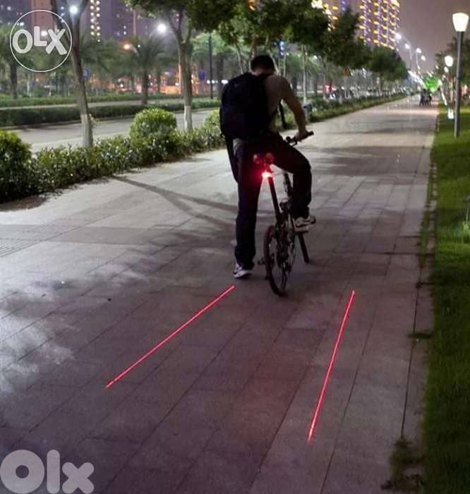 Cycling laser rear 2