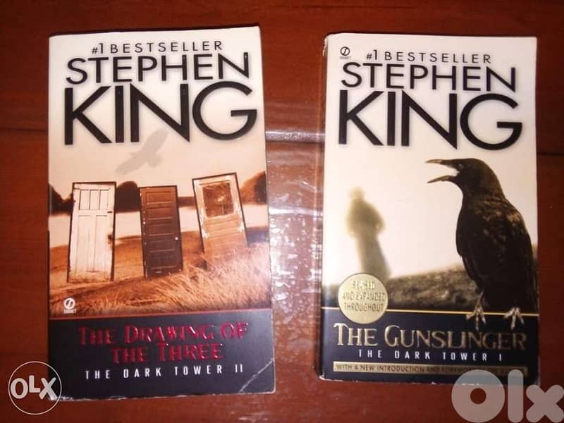 Two #1 selling novels for stepen king in two books 0