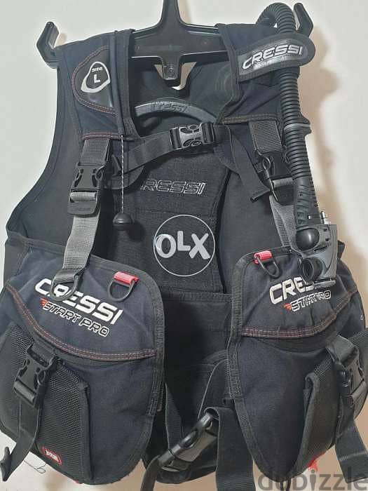 Bcd Cressi start pro , weight pocket large /xl 0
