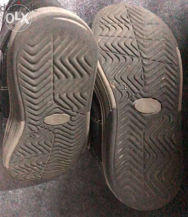 kids shoes for boy, good quality , black color, size 28 3