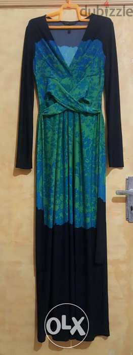BCBG Maxazria Nancy maxi dress medium 38 40 Rrp 348$ فستان ماكسي 0