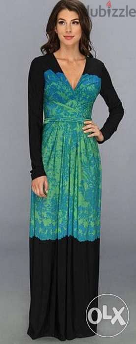 BCBG Maxazria Nancy maxi dress medium 38 40 Rrp 348$ فستان ماكسي 1