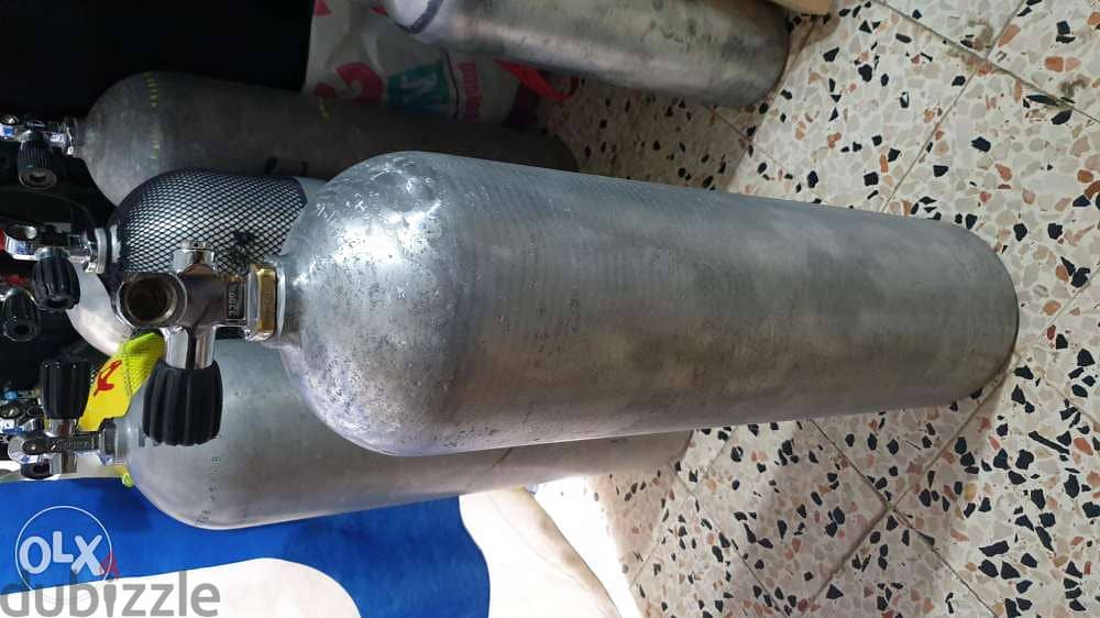 Full dive equipment alum. Tank 12L 1