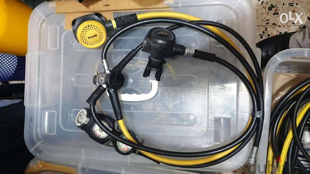 Full dive equipment alum. Tank 12L 2