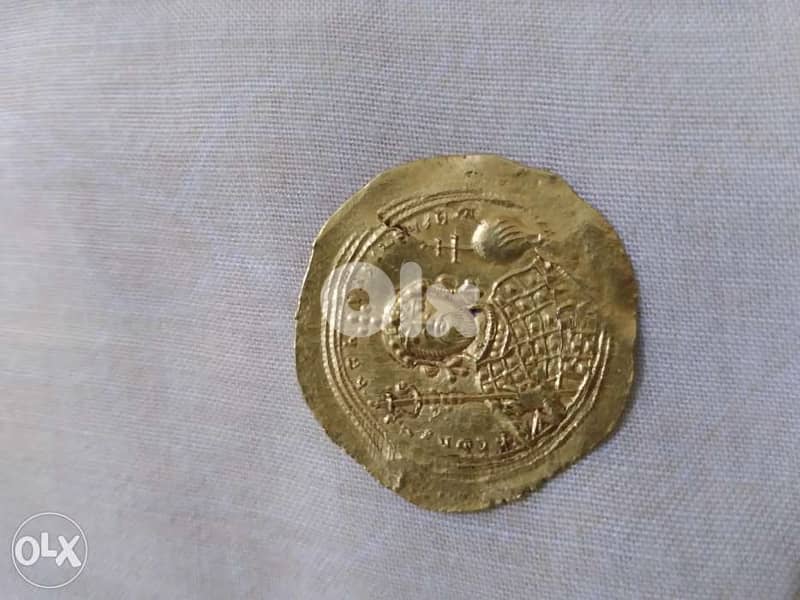 Jesus Christ Gold coin king of Kings Byzantine Constantine IX 1042 AD 1