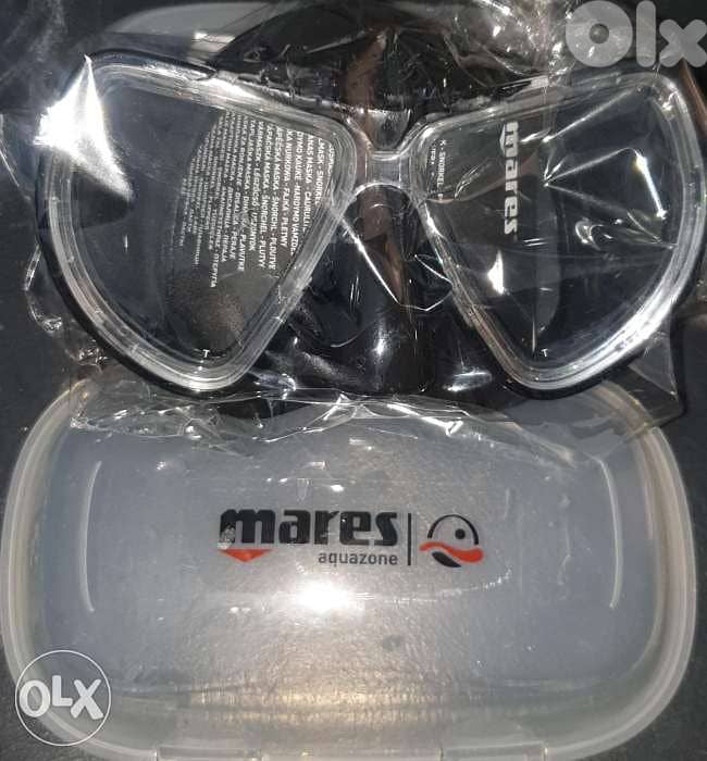 Mask templed glass Diving Mares Kona 0