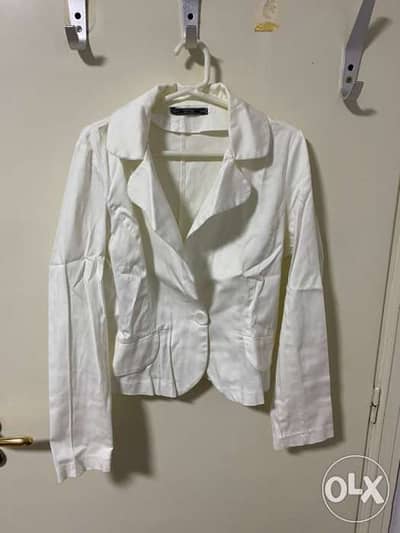 white blazer Free delivery inside beirut