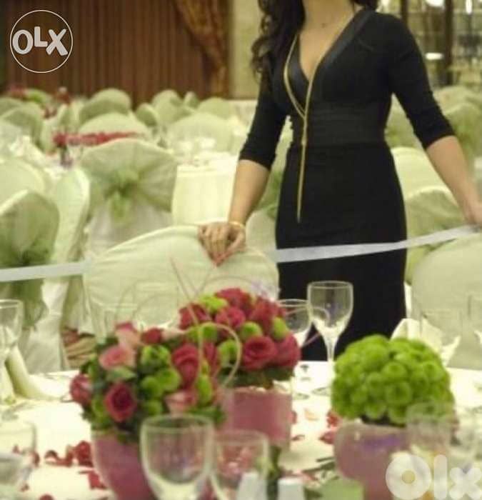 Black evening dress 1