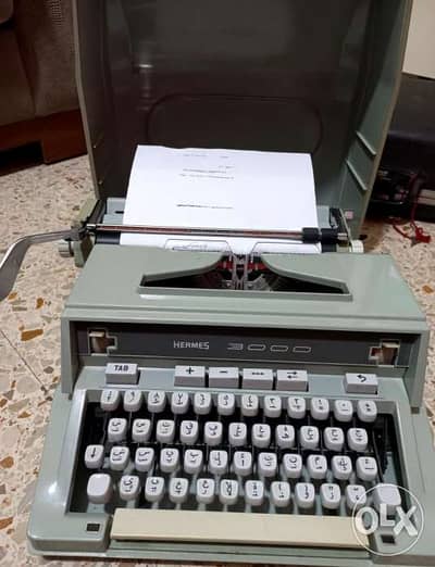 2 type writes hermes 3000 and