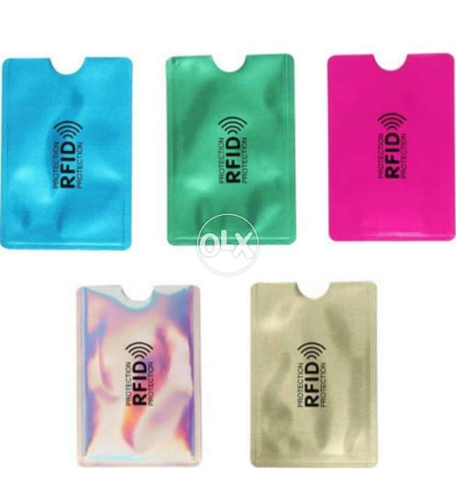 Anti-theft cards protectors 4