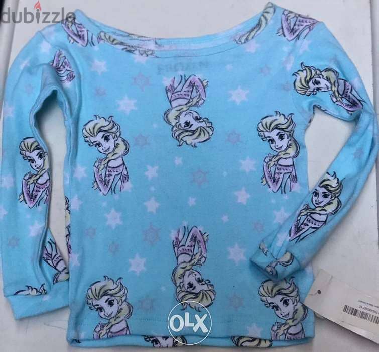 kids girl clothing, top, blouse, pyjamas, FROZEN ELSA character 0