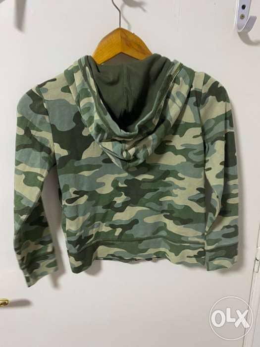 kids gap army hoodie 1
