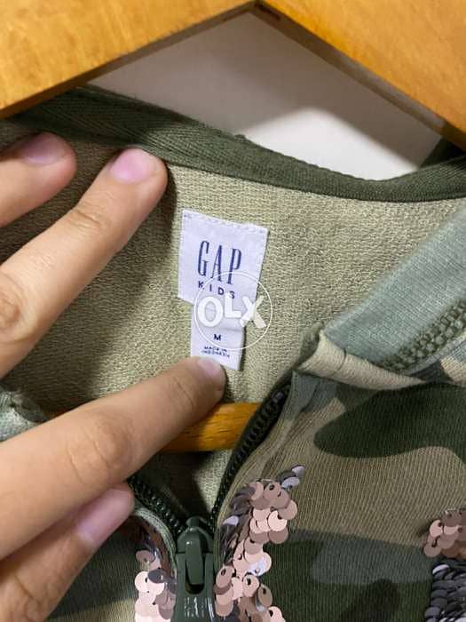 kids gap army hoodie 2