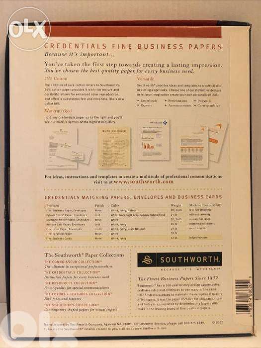 Southworth Fine Linen Paper 1
