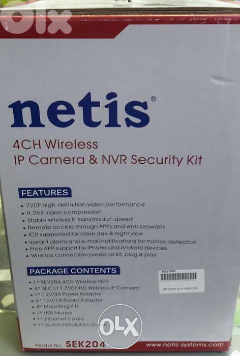 4 camera wirless w dvr w 4 cable 3