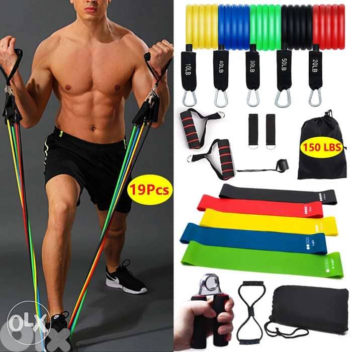 Offer set 19pcs Resistance Bands 0