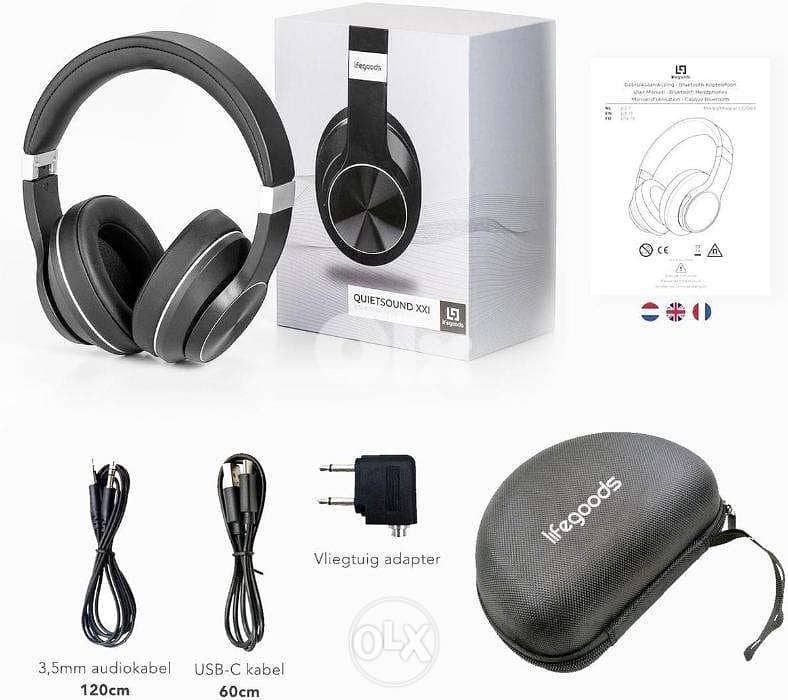 LifeGoods Bluetooth Headphone – Wireless Over-Ear/4$ delivery 0