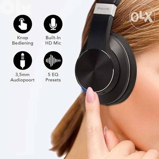 LifeGoods Bluetooth Headphone – Wireless Over-Ear/4$ delivery 3