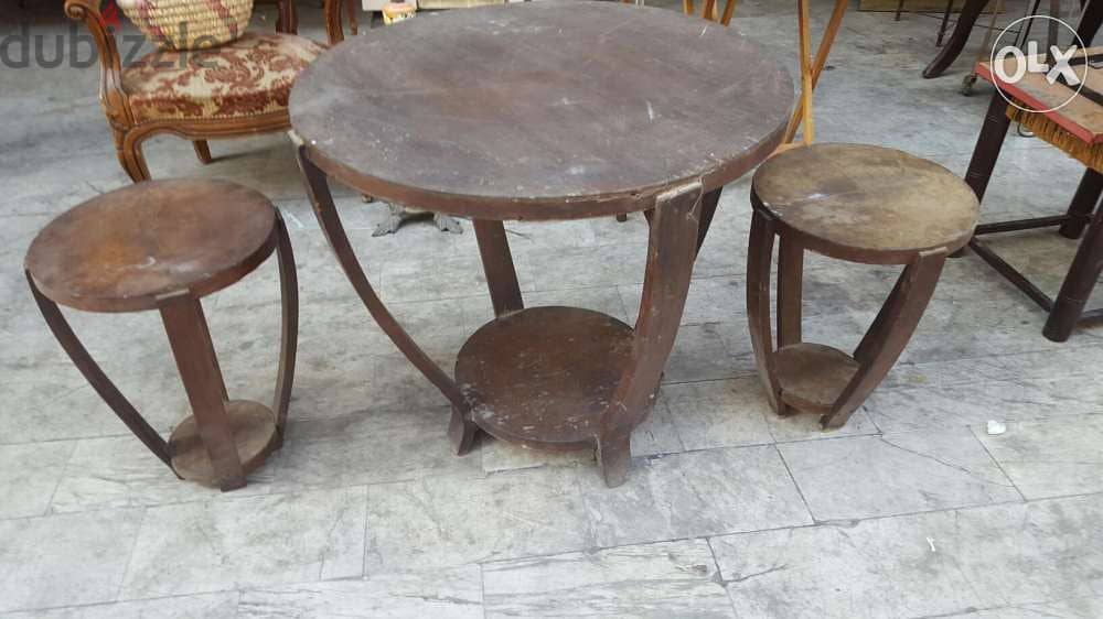 طقم طاولات ارتيكو قديم 1