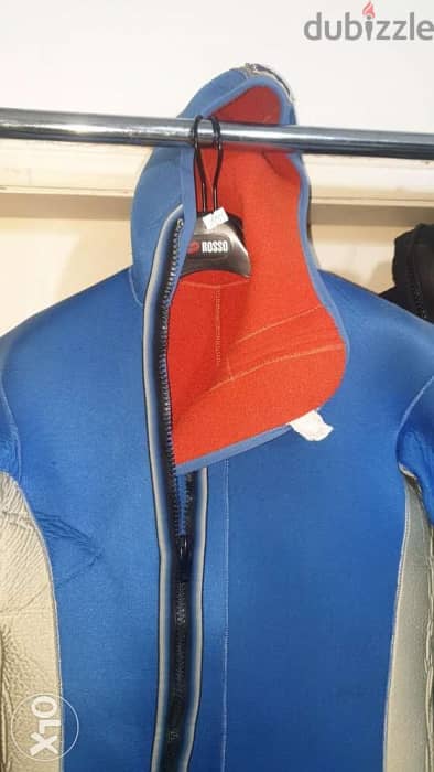 Diving suit 7mm Large 1 piece hoody 1