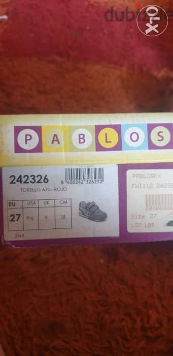 Pablosky boys size 27 5