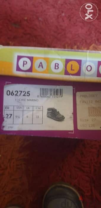 Pablosky boys size 27 5