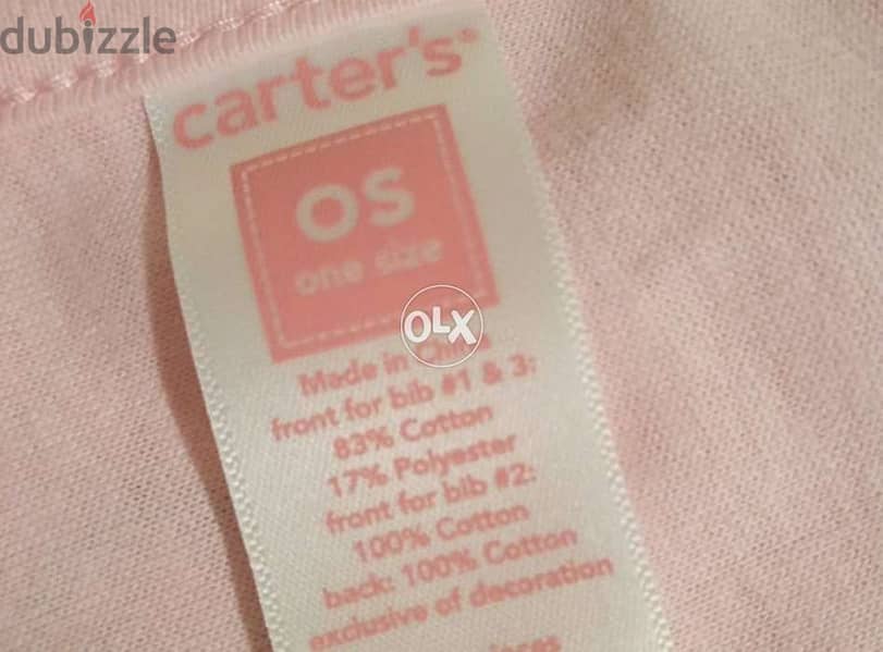 NEWcarter's bodysuit- 0-3months marketRate 2