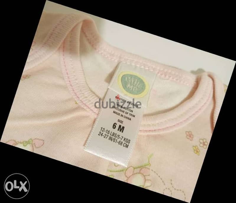 NEW LittleMe bodysuit - 6months - marketRate 1