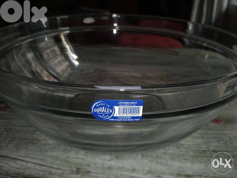 Large Duralex new serving bowl 0