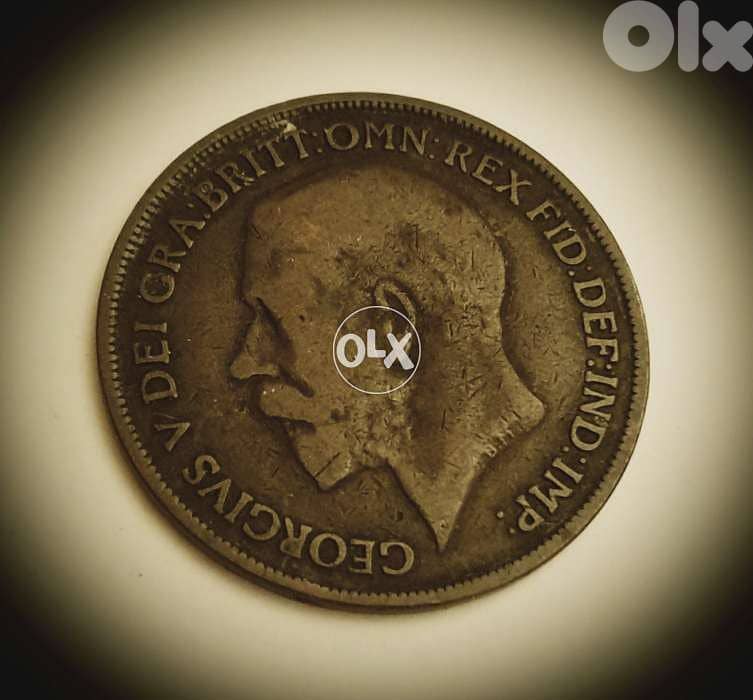 One Penny 1916 GB King George V 0