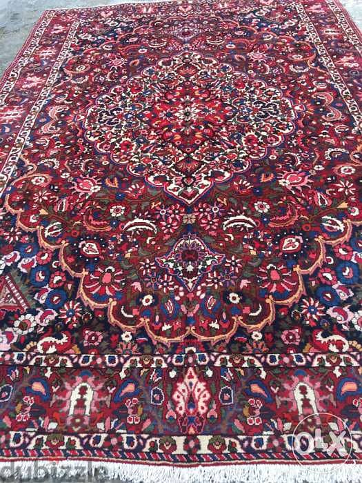 سجاد عجمي . شغل يدوي صوف 320/215. persian carpet. tapis. Hand made 0