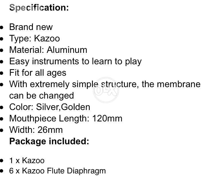 kazoo wind instrument 1